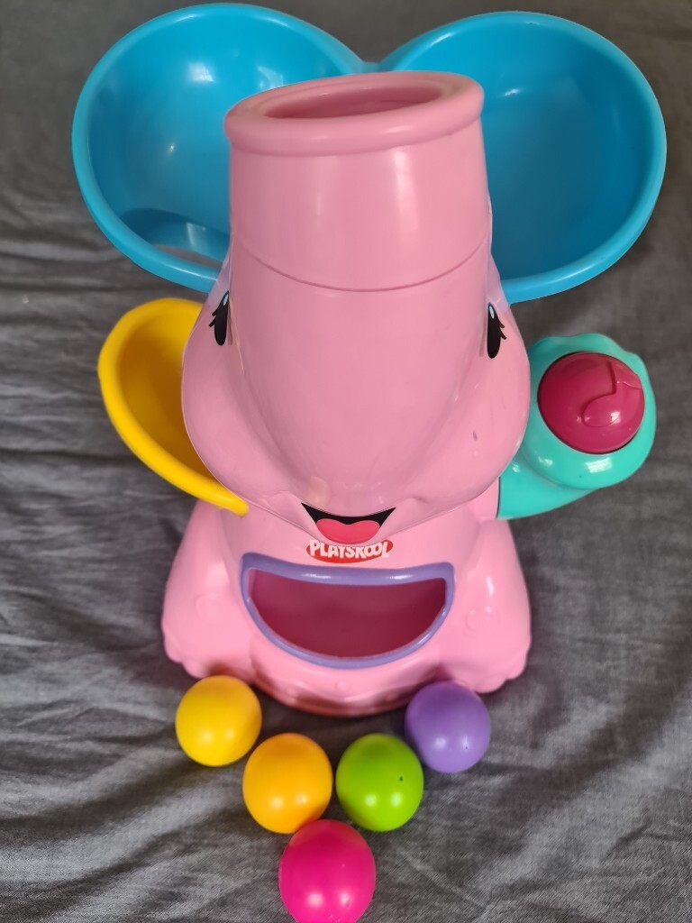 playskool elephant ball popper pink